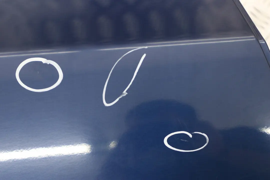 BMW 5 Series E61 Touring Door Rear Right O/S Mysticblau Mystic Blue Metallic - SKU 7158502-MYS - Part number 7158502
