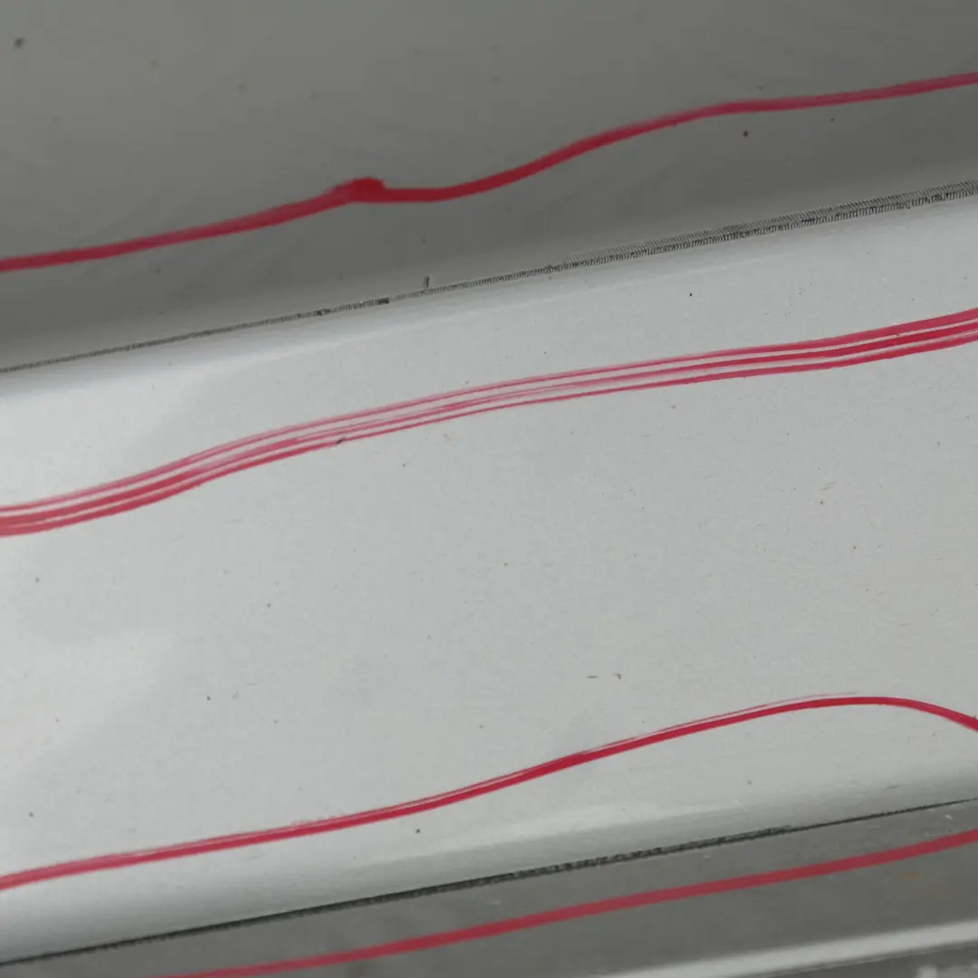 BMW 4 E81 E82 E88 Sill strip skirt left Titansilber Titan Silver - SKU 0036143-TS4 - Número de pieza 36143