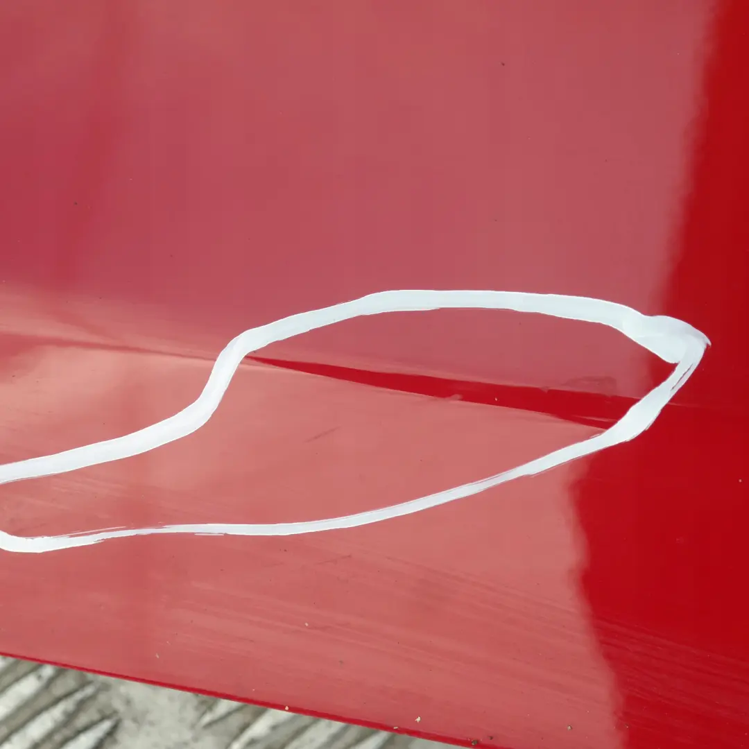 BMW 1 E87 drzwi lewe przednie karmesinrot A61 - SKU 7191011-KAR1 - Numer Części 7191011