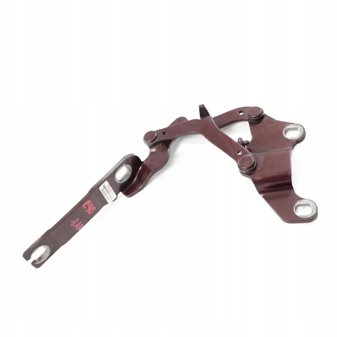 BMW 3 Series E90 E92 Front Right Engine Bonnet Hinge Barberarot Red - A39 - SKU 7115264-BAR - Part number 7115264