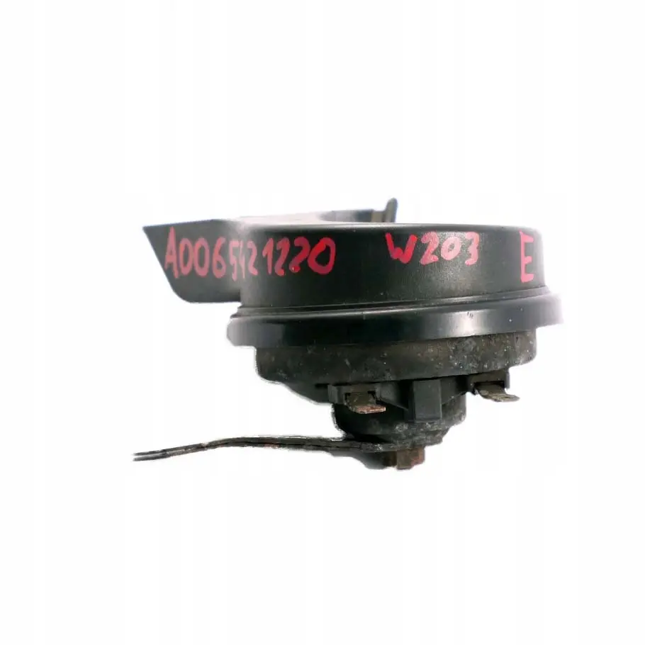 Horn Signal Fanfare to Mercedes W169 W202 W203 W220 with Part number A0065421220 Mercedes W169 W202 W203 W220 Horn Signal Fanfare - SKU A0065421220 - Part number A0065421220