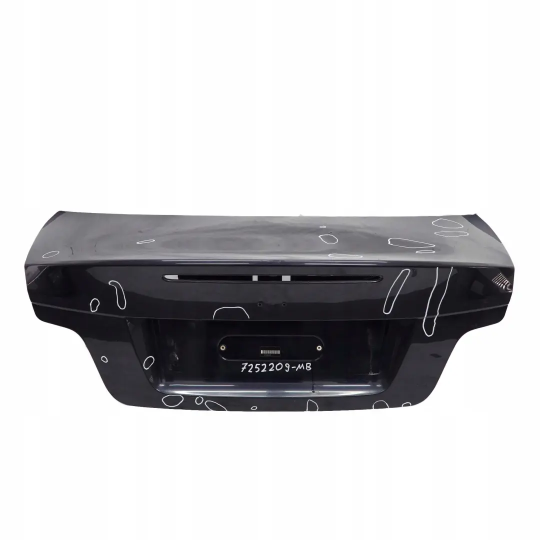 Coupé Tailgate Bootlid Boot Lid Monacoblau Monaco Blue Metallic - A35 to BMW 1 E82 with Part number 7252209 BMW 1 E82 Coupé Tailgate Bootlid Boot Lid Monacoblau Monaco Blue Metallic - A35 - SKU 7252209-MB - Part number 7252209