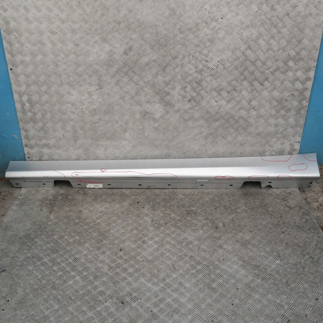 BMW E90 E91 Listello Portiera Apertura Gonna Links Argento-Titanio Argento - SKU 0032951-TS10 - Numero di parte 32951