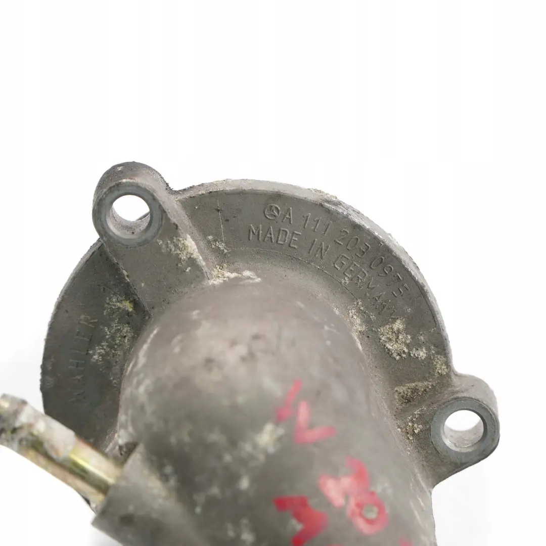  Mercedes-Benz C 180 200 K 230 W203 M111 Thermostat Kühlwasser A1112030975 - SKU A1112001715 - Teilenummer A1112001303