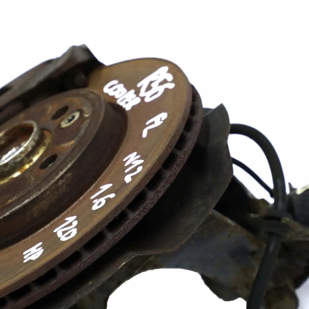 Mini R56 Cooper N12 LEFT SPRING STRUT LEG BRAKE SUSPENSION HUB - SKU 6782207 - Número de pieza 6782207