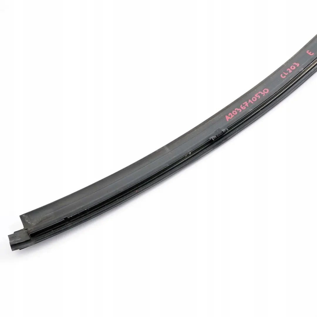  Mercedes-Benz C CL203 Windscreen Windshield Front Top Trim Strip - SKU A2036710530 - Part number A2036710530