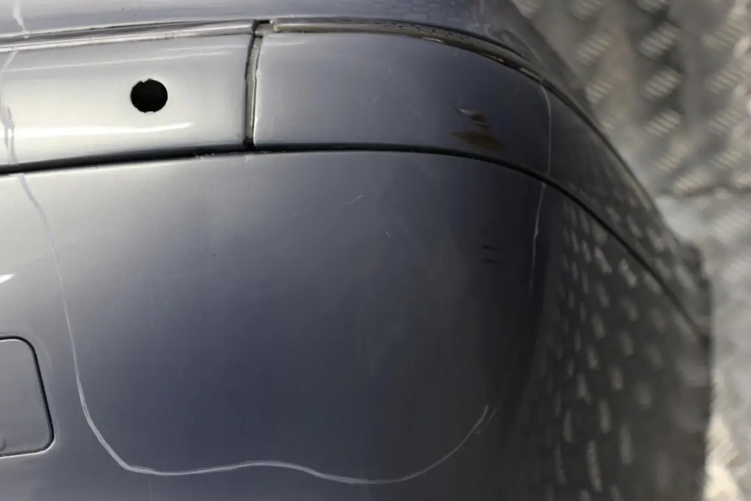 Mercedes S Class W220 Rear Bumper Trim Panel Blue Chalcedonblau - 347 - SKU A2208800140-QB - Part number A2208800140