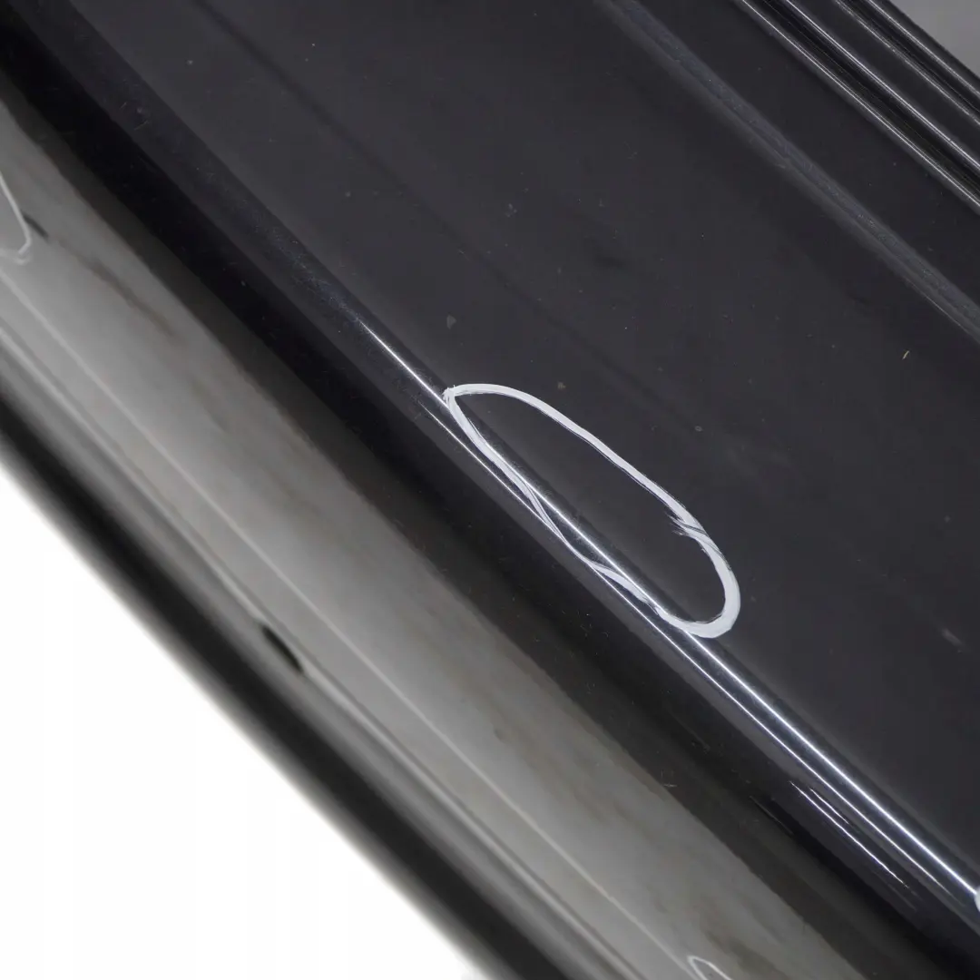 Mini Cooper R56 Aerokit Complete Rear Bumper Panel Astro Black Metallic - 475 - SKU 0430263-ASB - Part number 0430263