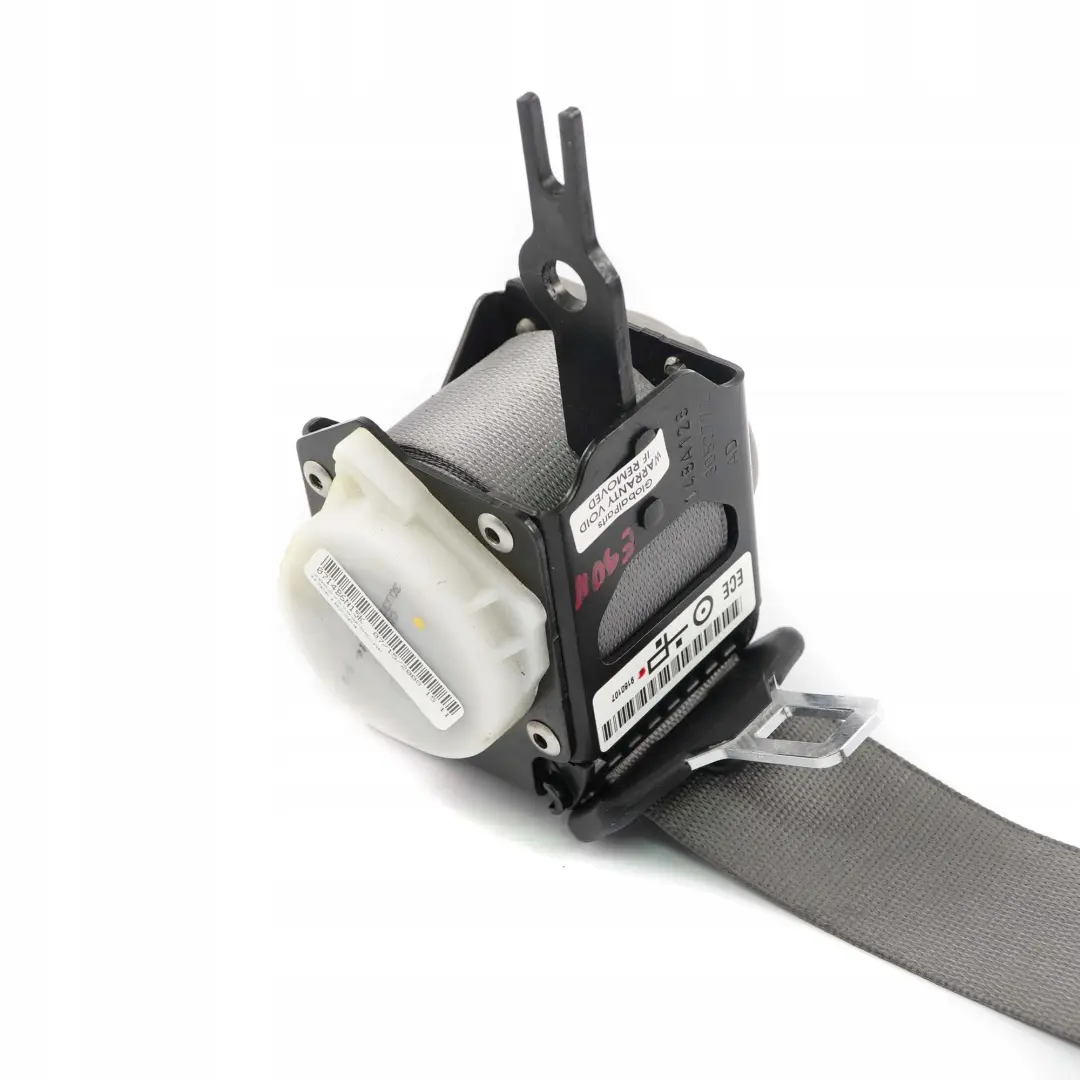BMW 3 er E90 LCI Limousine Sicherheitsgurt Hinten Center Mitte Grau - SKU 9160111 - Teilenummer 9160111