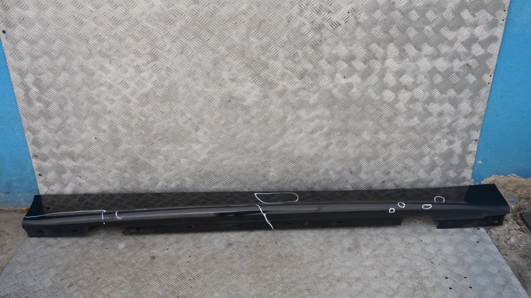 Sill Strip Side Skirt Right O/S Black 2 Schwarz II - 668 to BMW 1 Series 9 E87 with Part number 32948 BMW 1 Series 9 E87 Sill Strip Side Skirt Right O/S Black 2 Schwarz II - 668 - SKU 0032948-SCH9 - Part number 32948