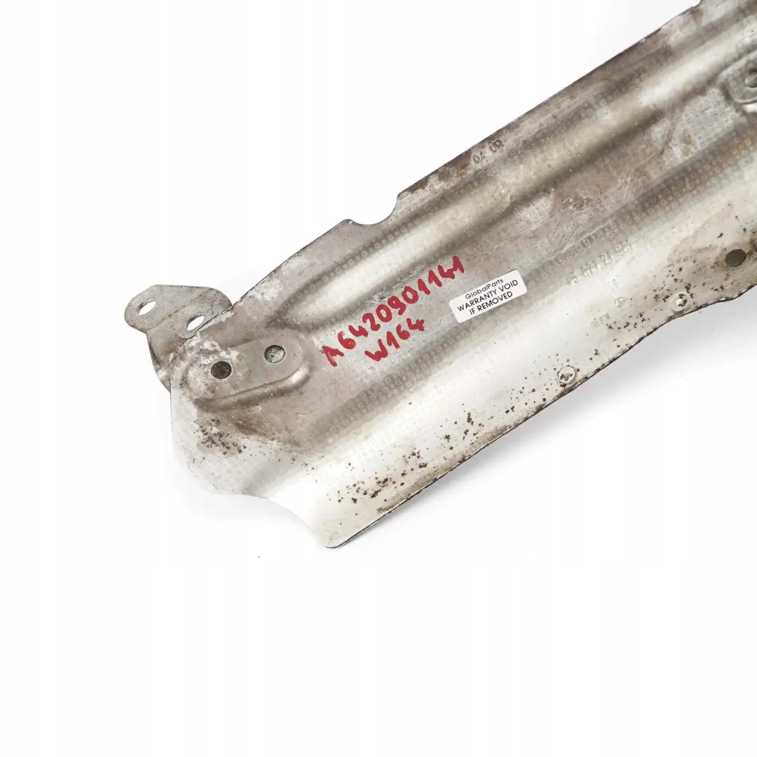 Mercedes-Benz W164 W251 OM642 Exhaust Heat Plate Cover Insulation to with Part number A6420901141 Mercedes-Benz W164 W251 OM642 Exhaust Heat Plate Cover Insulation - SKU A6420901141 - Part number A6420901141