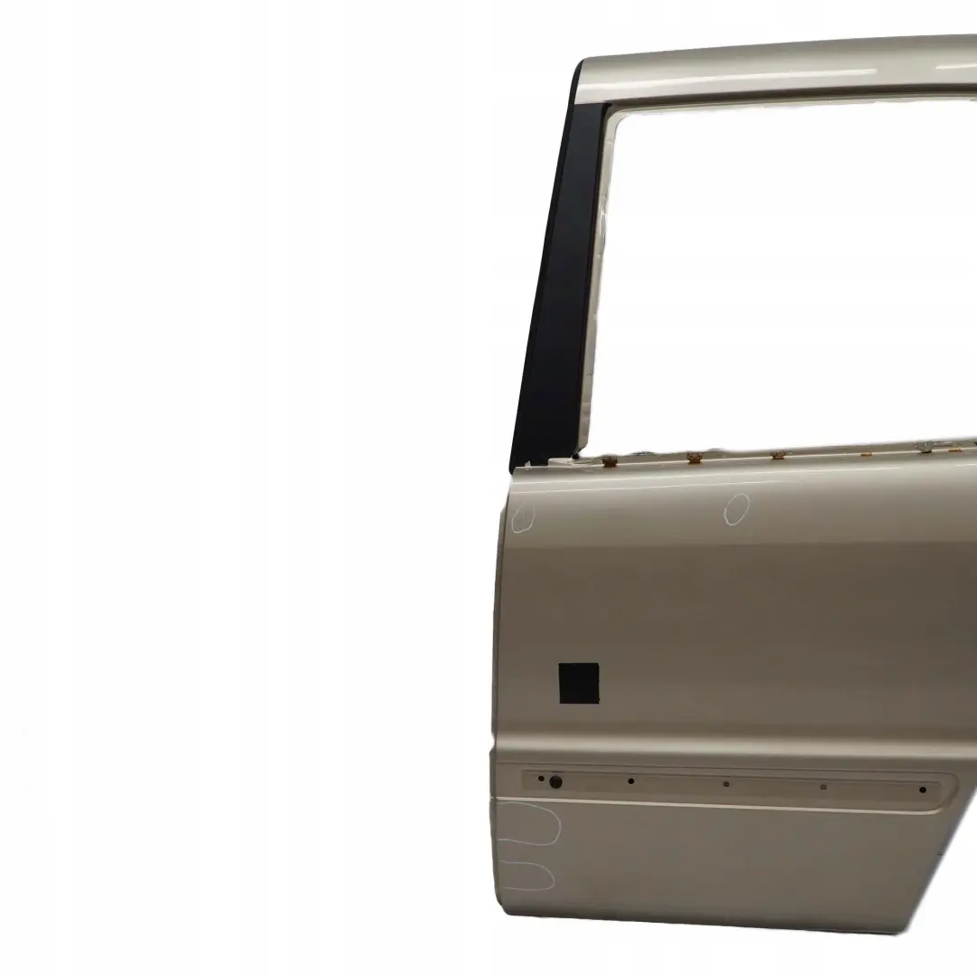Puerta Trasera Izquierda Travertino Beige Metalizado - 693 para Mercedes M ML W163 con número de pieza A1637301505 Mercedes M ML W163 Puerta Trasera Izquierda Travertino Beige Metalizado - 693 - SKU A1637301505-TRB - Número de pieza A1637301505