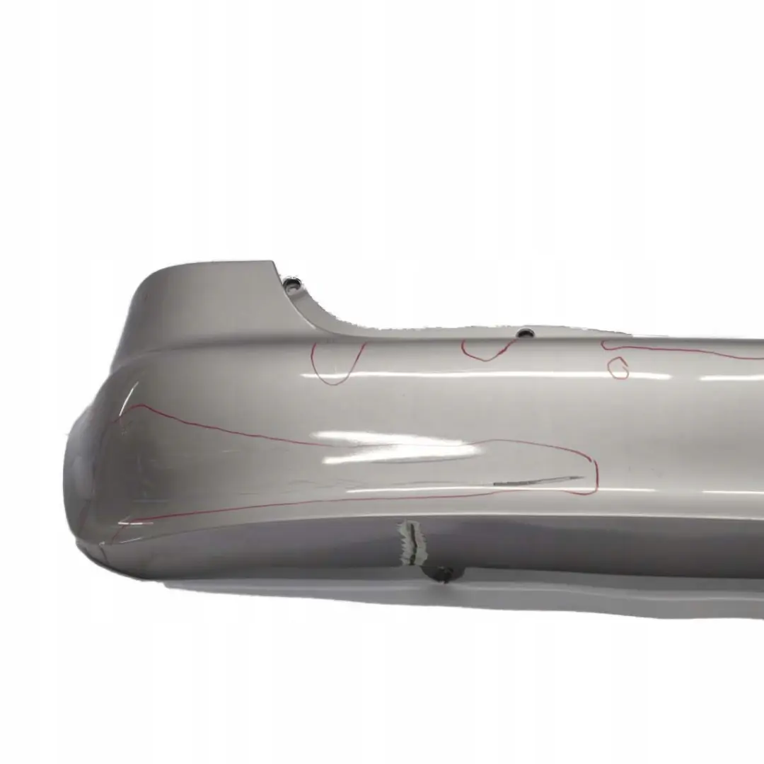 Mercedes-Benz A-Class W168 Rear Bumper Trim Panel Moonlight Silver Metallic 706 to with Part number A1688800071 Mercedes-Benz A-Class W168 Rear Bumper Trim Panel Moonlight Silver Metallic 706 - SKU A1688800071 - Part number A1688800071