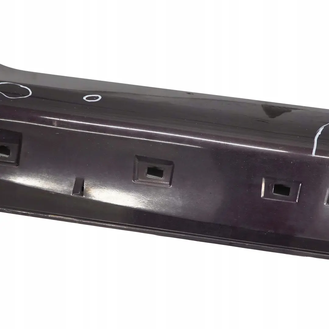  Mercedes-Benz CLK W208 Door Sill Side Cover Skirt Right O/S Almandine Black 182 - SKU A2086980654-ALB - Part number A2086980654