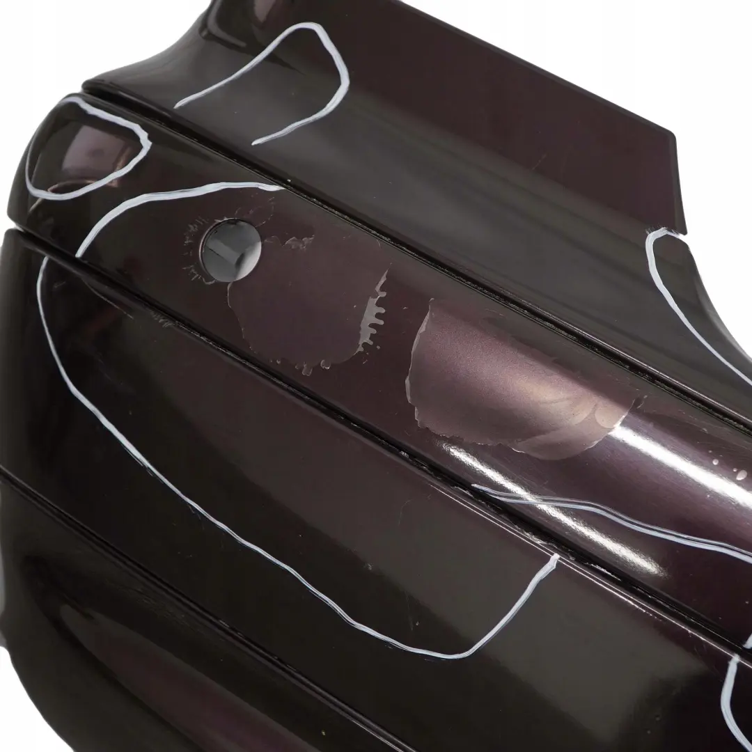  Mercedes-Benz CLK W208 C208 Rear Bumper Trim Panel Almandine Black Metallic 182 - SKU A2088800340-ALB - Part number A2088800340