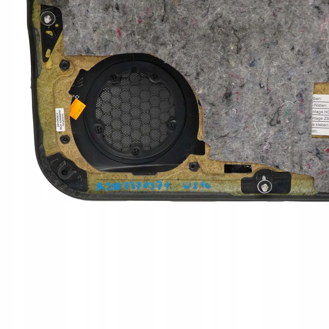  Mercedes-Benz E-Klasse W210 Kombi Türverkleidung Hinten Links Leder Anthrazit - SKU A2107370371 - Teilenummer A2107370371