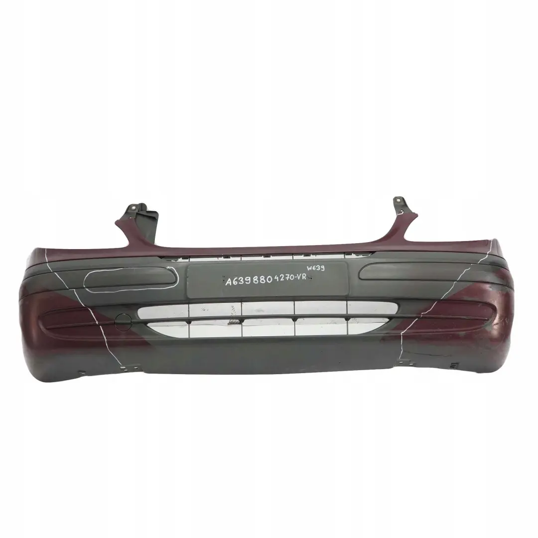 Mercedes-Benz Vito W639 Front Bumper Trim Panel Velvet Red - 3583 to with Part number A6398804270 Mercedes-Benz Vito W639 Front Bumper Trim Panel Velvet Red - 3583 - SKU A6398804270-VR - Part number A6398804270