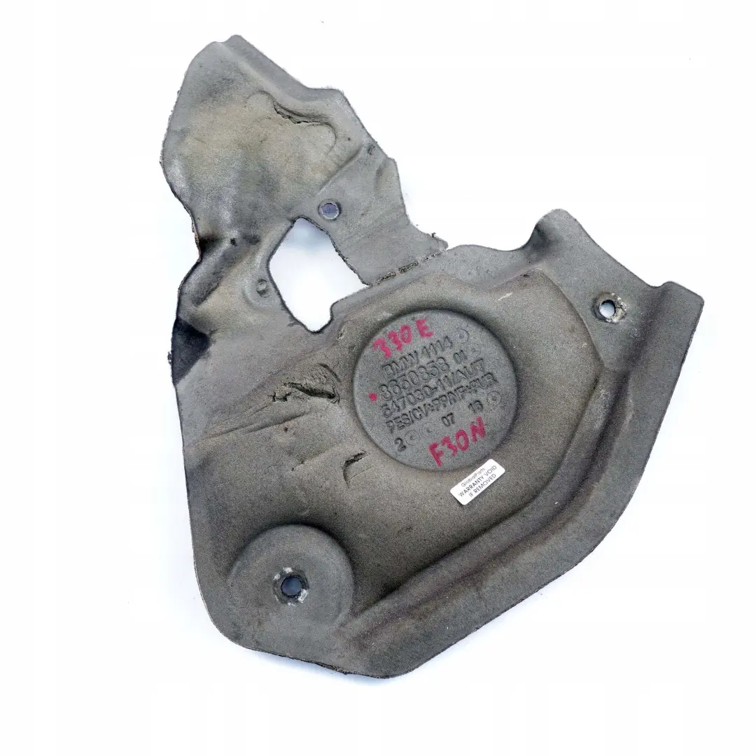 B48X Carter de Moteur Insonorisation pour BMW 3 F30 LCI 330e Hybrid à propos du numéro de pièce 8650858 BMW 3 F30 LCI 330e Hybrid B48X Carter de Moteur Insonorisation - SKU 8650858 - Numéro de pièce 8650858