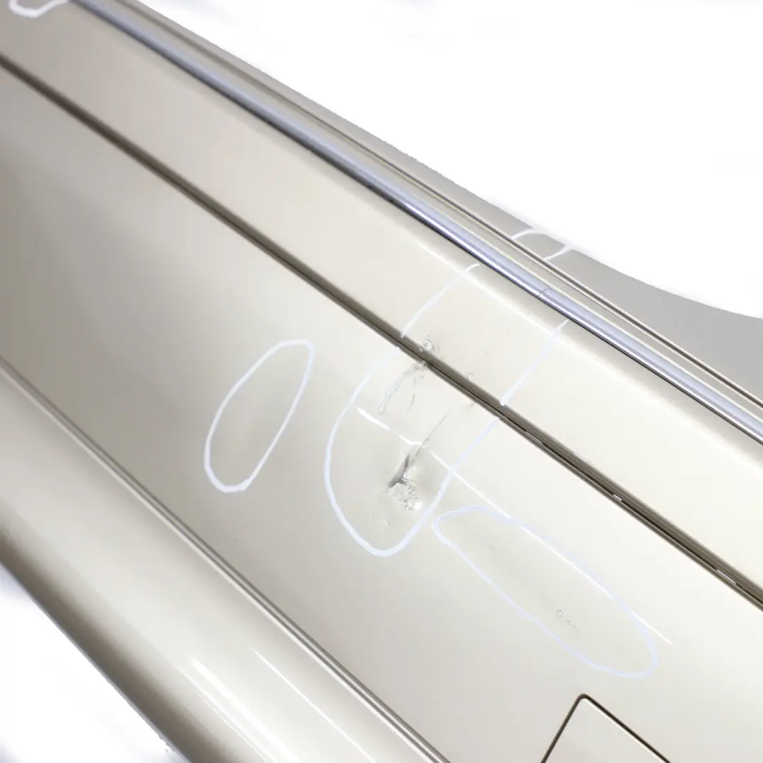 Mercedes-Benz C-Class W203 Rear Bumper Trim Panel Travertine Beige - 693 to with Part number A2038851625 Mercedes-Benz C-Class W203 Rear Bumper Trim Panel Travertine Beige - 693 - SKU A2038850825-TRB - Part number A2038851625