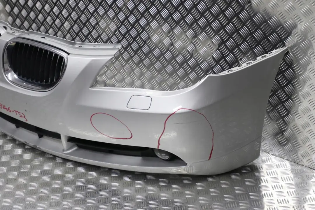 Front Bumper Trim Panel Titansilber Titan Silver to BMW 5 Series E60 E61 with Part number 0149246 BMW 5 Series E60 E61 Front Bumper Trim Panel Titansilber Titan Silver - SKU 0149246-TS3 - Part number 0149246