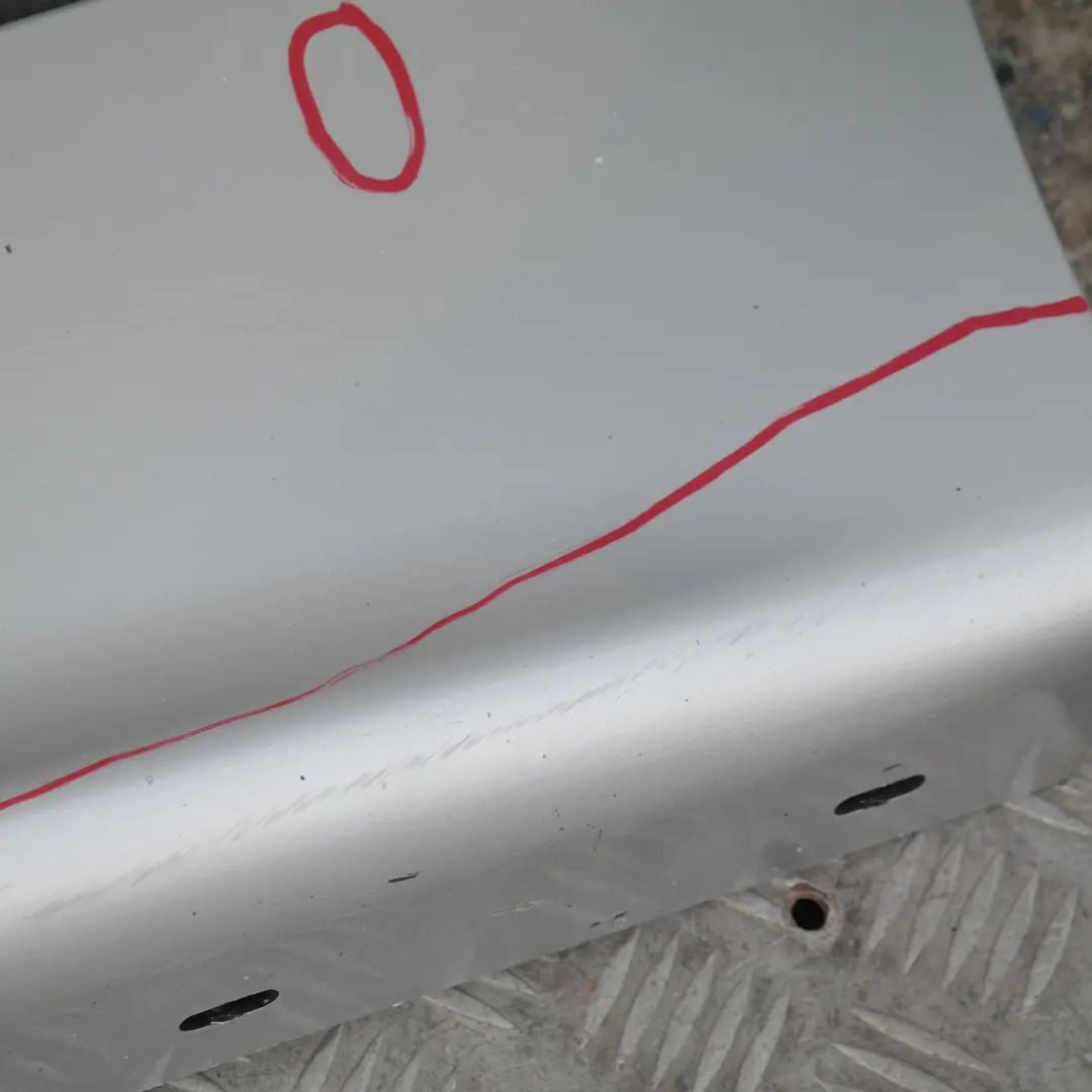 BMW 1 er E87 Bas de porte Couverture Seuil argent titane gauche Sliber - SKU 0032949-TS15 - Numéro de pièce 32949
