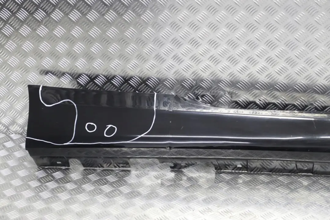 BMW E92 E93 Bas de Porte Couverture Seuil Droite Noir - 668 - SKU 0034058-SCH1 - Numéro de pièce 0034058