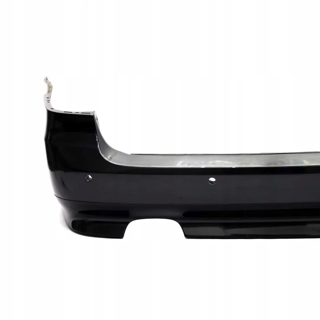 BMW 5 E61 Touring Rear Bumper Trim Panel PDC Black Sapphire Metallic - 475 - SKU 0306983-BS - Part number 0306983