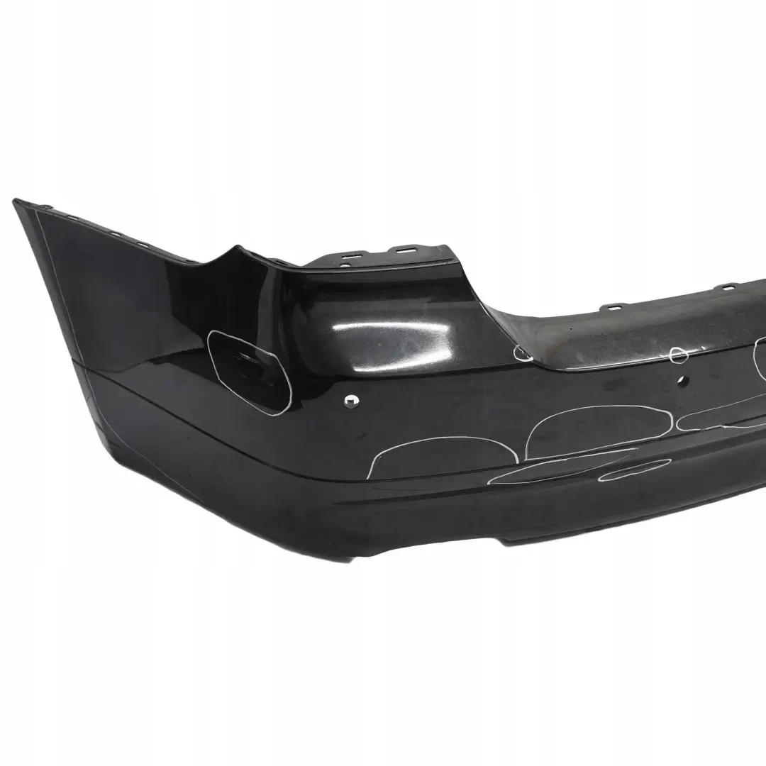 Bumper PDC Black Sapphire Metallic - 475 to BMW 3 Series E90 5 Saloon Rear with Part number 0033194 BMW 3 Series E90 5 Saloon Rear Bumper PDC Black Sapphire Metallic - 475 - SKU 0033194-BS5 - Part number 0033194