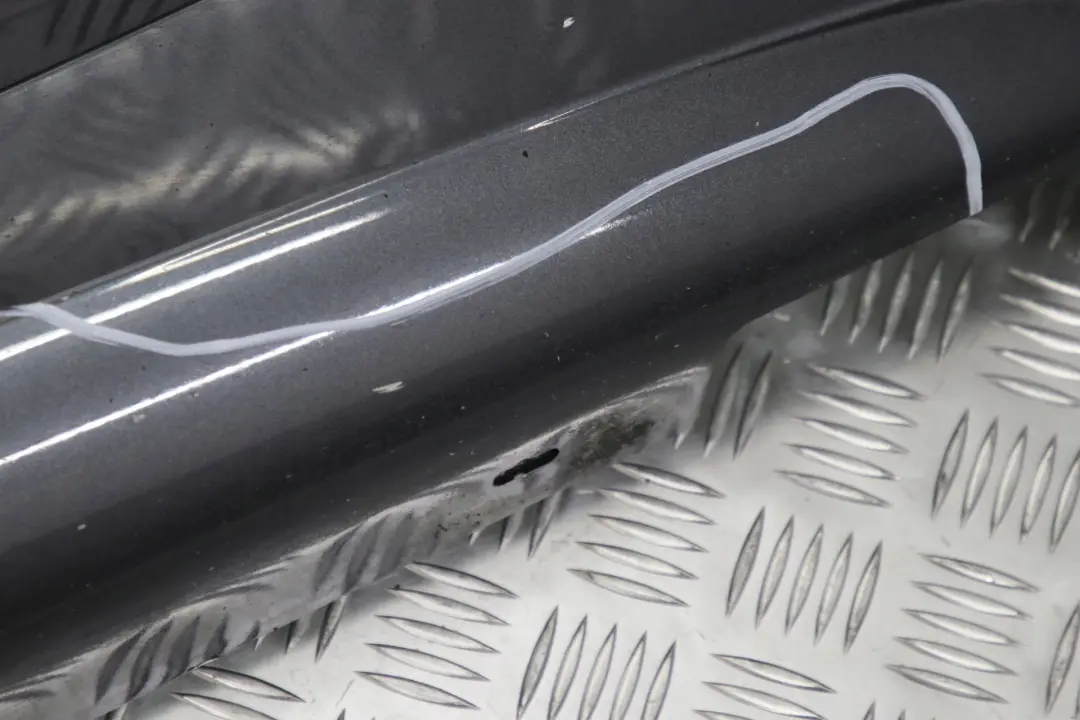BMW 1 E87 LCI M Sport Sill Strip Side Skirt Right O/S Sparkling Graphite - A22 - SKU 0033556-SG - Part number 0033556