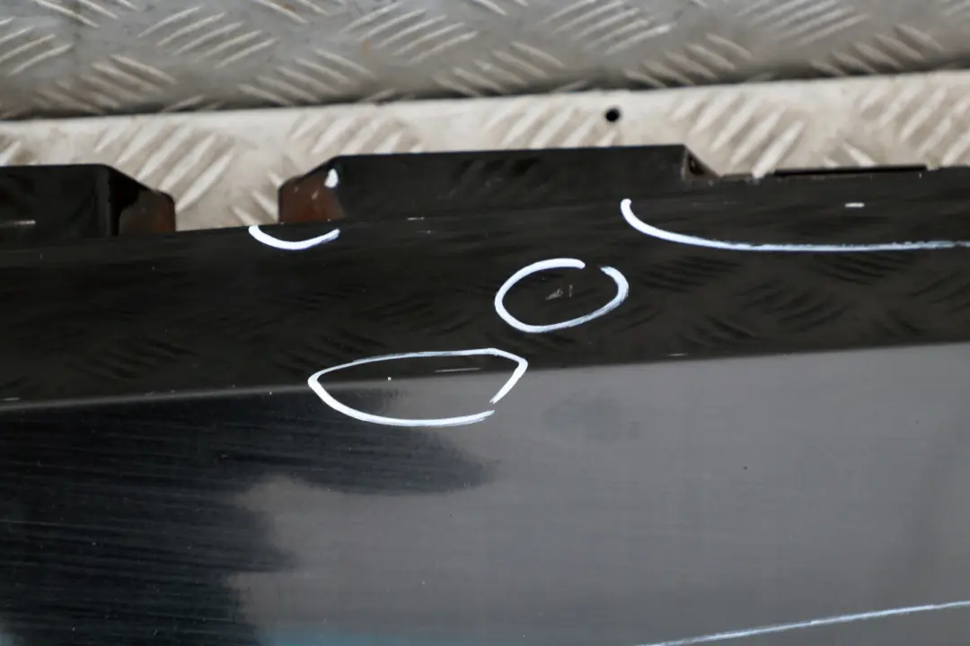  £BMW 1 SERIES E87 E87N M SPORT Sill Strip Side Skirt Left N/S Black Sapphire - SKU 0033557-BS - Part number 33557