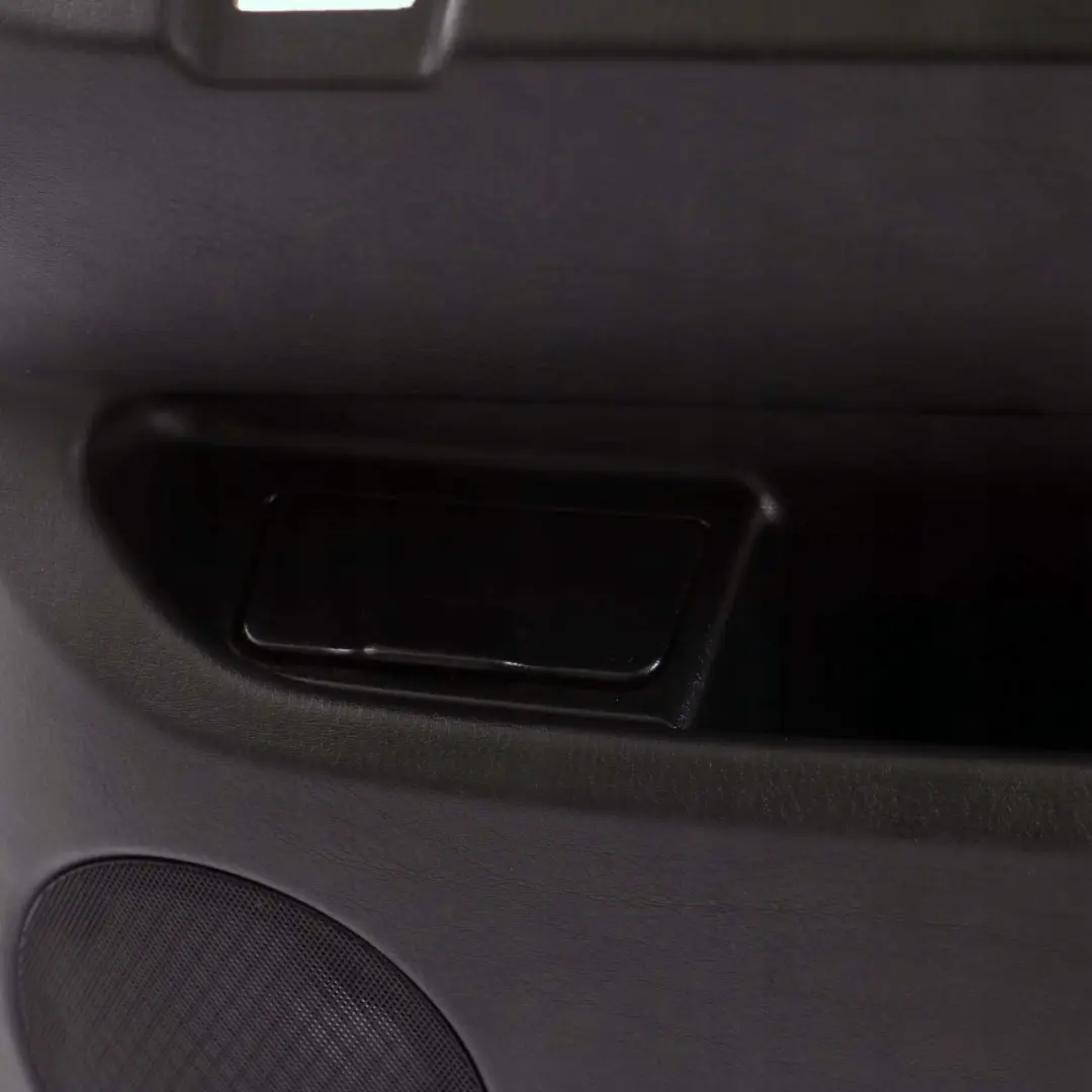 BMW X5 E53 Black Leather Rear Right O/S Door Card Trim Panel Interior - SKU 8408664 - Part number 8408664