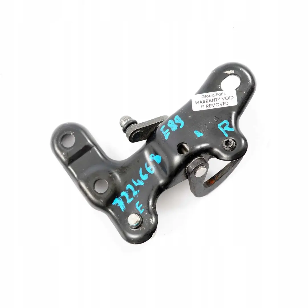 Techo Rígido Plegable Superior Derecho Mecanismo Bloqueo para BMW Z4 E89 Roadster con número de pieza 7224668 BMW Z4 E89 Roadster Techo Rígido Plegable Superior Derecho Mecanismo Bloqueo - SKU 7224668 - Número de pieza 7224668