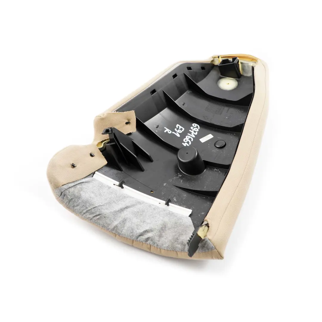 Right O/S Side Finisher Cloth Fluid Beige BMW 3 E91 Touring Rear Seat - SKU 6971664 - Part number 6971664