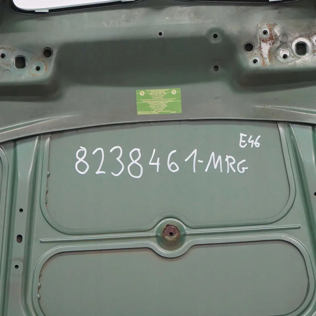 Maska pokrywa silnika Meergruen do BMW E46 Kombi o numerze 41 61 8 238 461 BMW E46 Kombi Maska pokrywa silnika Meergruen - SKU 8238461-MRG - Numer Części 41 61 8 238 461
