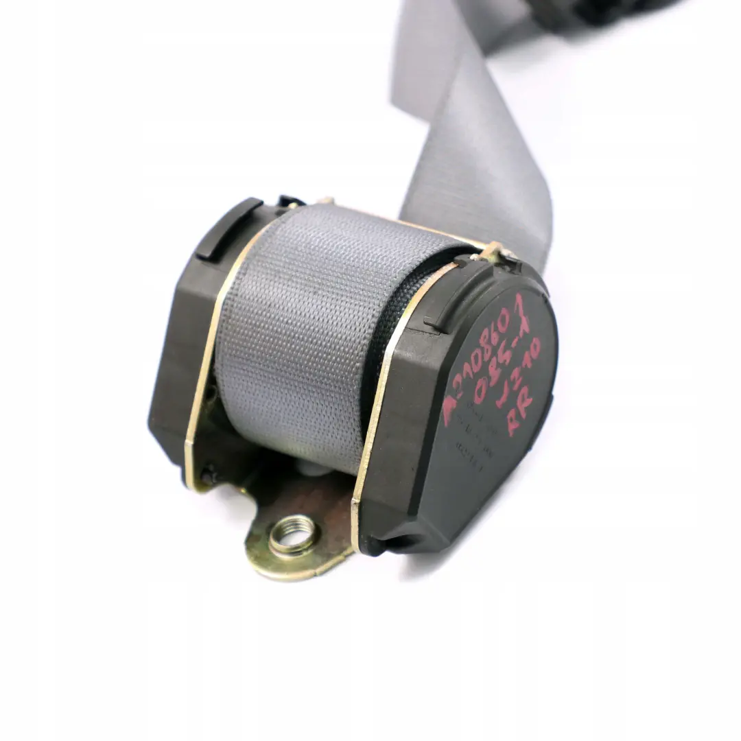  Mercedes-Benz E-Class W210 S210 Rear Right O/S Seat Belt Grey - SKU A2108601085-1 - Part number A2108601085