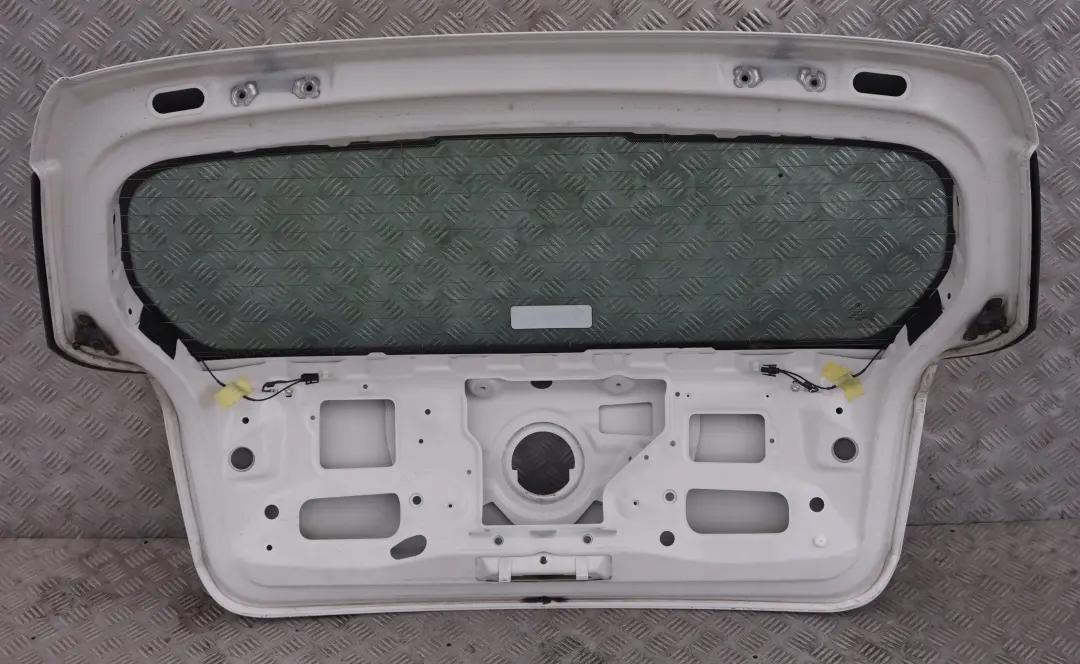 BMW 1 SERIES E81 E87 E87N Trunk Lid Tailgate Boot Lid Alpinweiss 3 White - 300 - SKU 7133898-AW1 - Part number 7133898