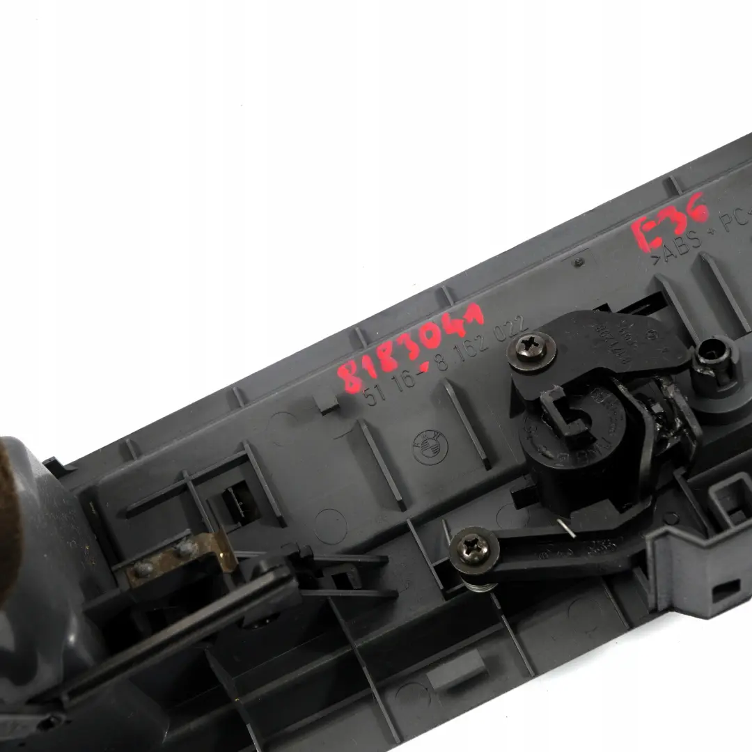 BMW 3 er E36 Armaturenbrett Lüftungsgitter Entlüftung Grau 8162022 - SKU 8183041 - Teilenummer 8183041