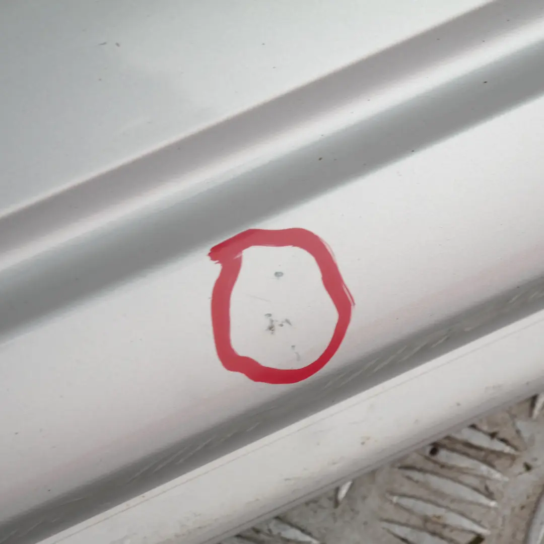 BMW X3 Series E83 M Sport Door Sill Cover Skirt Right O/S Titansilber Silver 354 - SKU 0403482-TS - Part number 403482