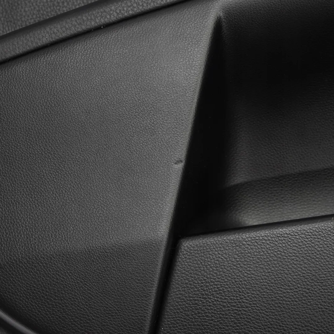 Panel puerta trasera izquierda cuero negro cortinas para BMW 5 E60 con número de pieza 7079391 BMW 5 E60 Panel puerta trasera izquierda cuero negro cortinas - SKU 7079391/2 - Número de pieza 7079391