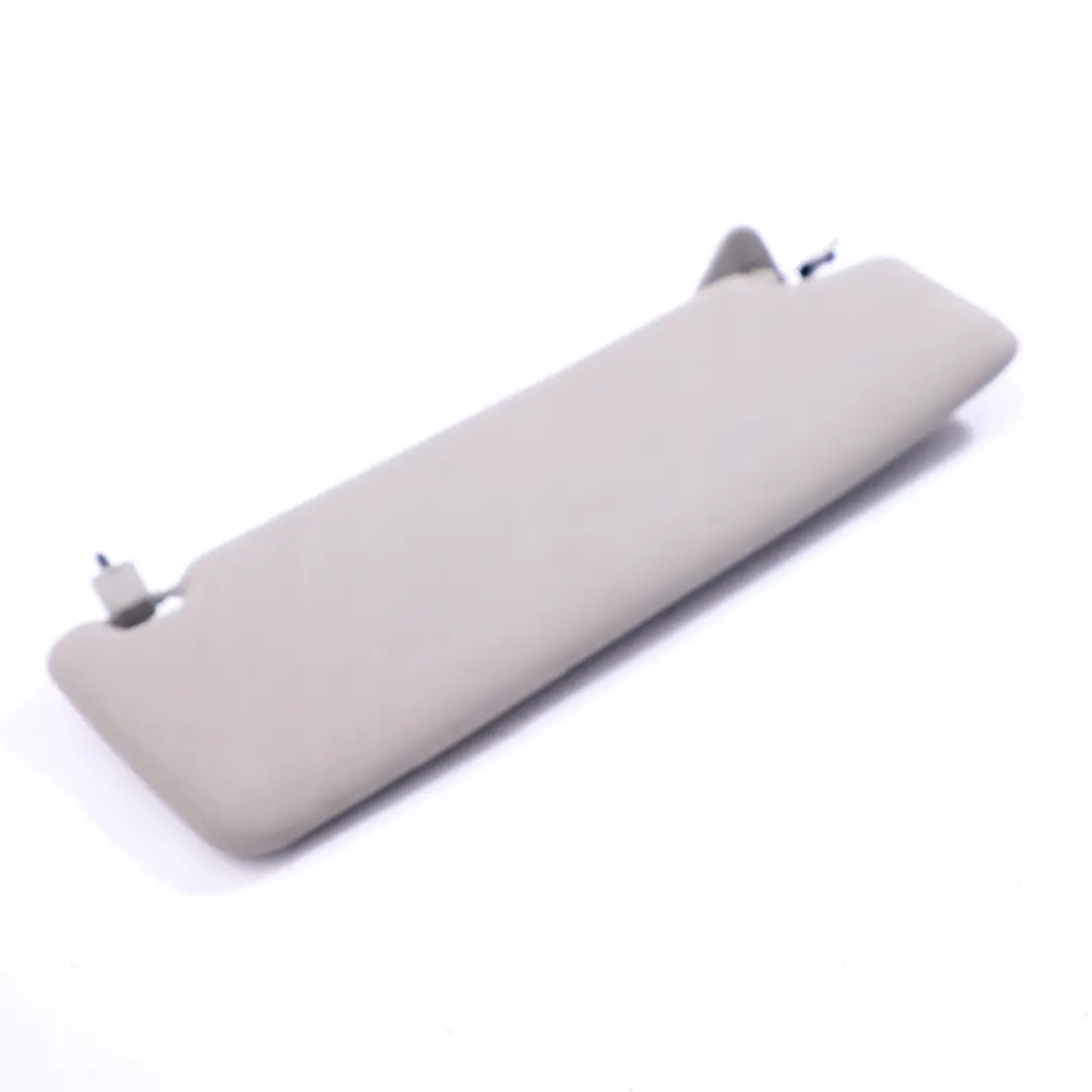BMW 7 E65 E66 1 Sun Visor Lamp Light Cover Left N/S Leather Steingrau Grey - SKU 7017791-1 - Part number 7017791