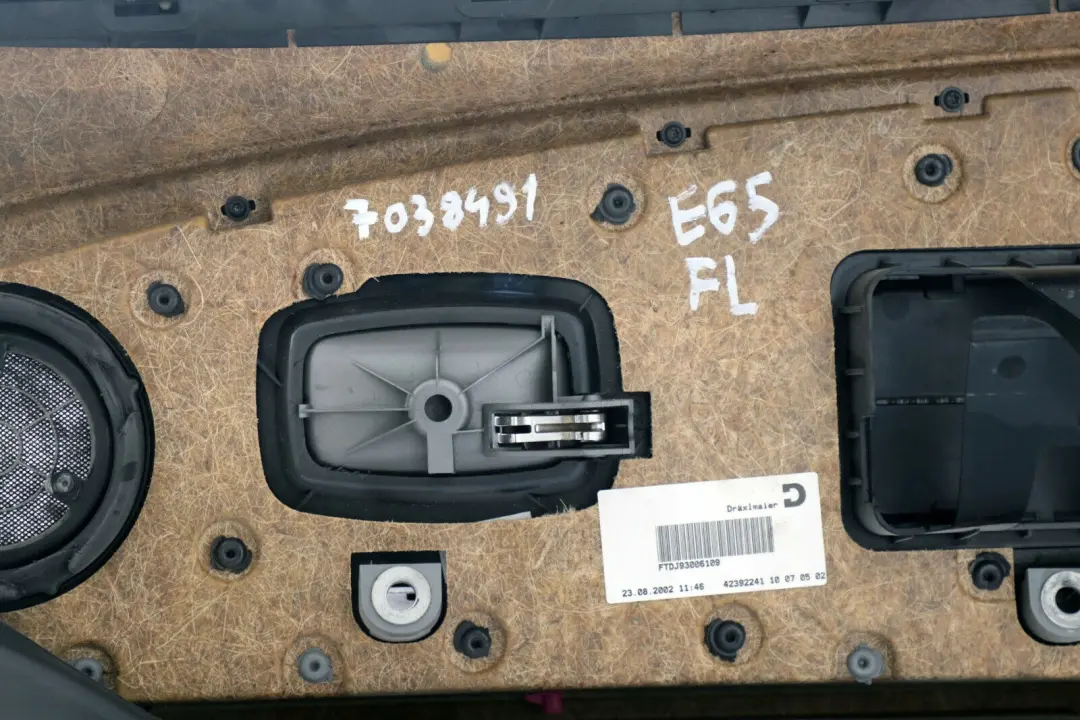 Türverkleidung Leder Vorn Links für BMW 7 er E65 E66 mit Teilenummer 7038491 BMW 7 er E65 E66 Türverkleidung Leder Vorn Links - SKU 7038491 - Teilenummer 7038491