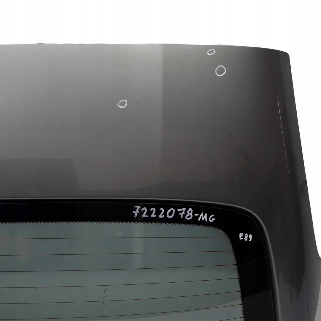 BMW Z4 E89 Rear Folding Top Hardtop Roof Shell Window Mineralgrau Grey - B39 - SKU 7222078-MG - Part number 7222078