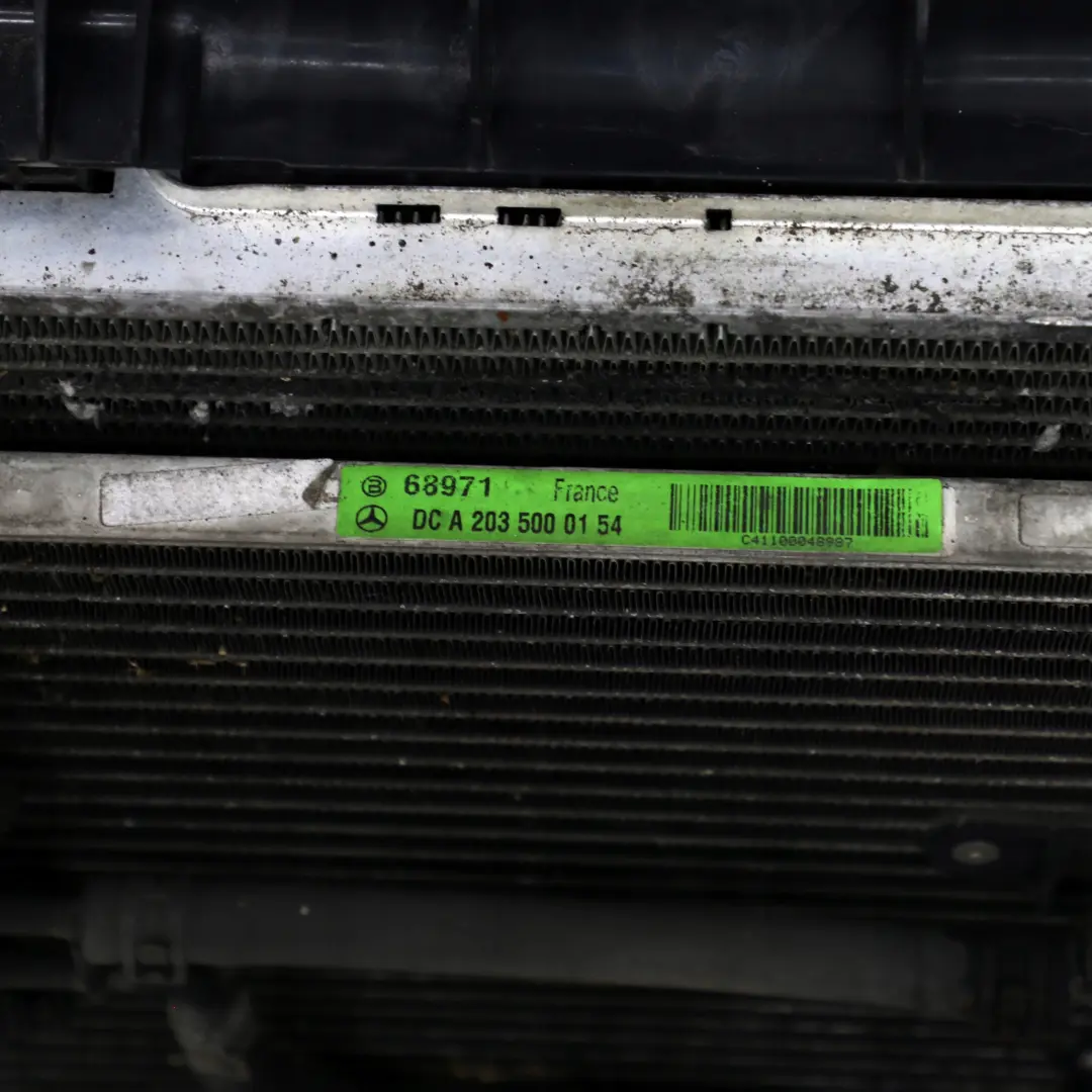  Mercedes-Benz C W203 OM611 Diesel Motorkühlung Lüfter Kühler - SKU A2035000293-3 - Teilenummer A2035000293