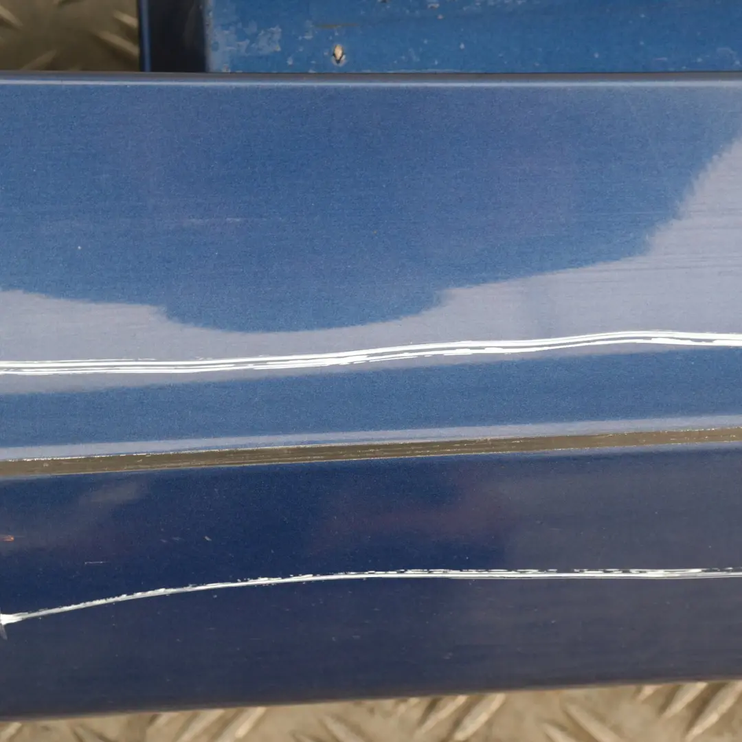 BMW E87 LCI Listello Portiera Apertura Gonna Destra Montegoblau Blu A51 - SKU 0036144-MTB2 - Numero di parte 0036144-MTB2