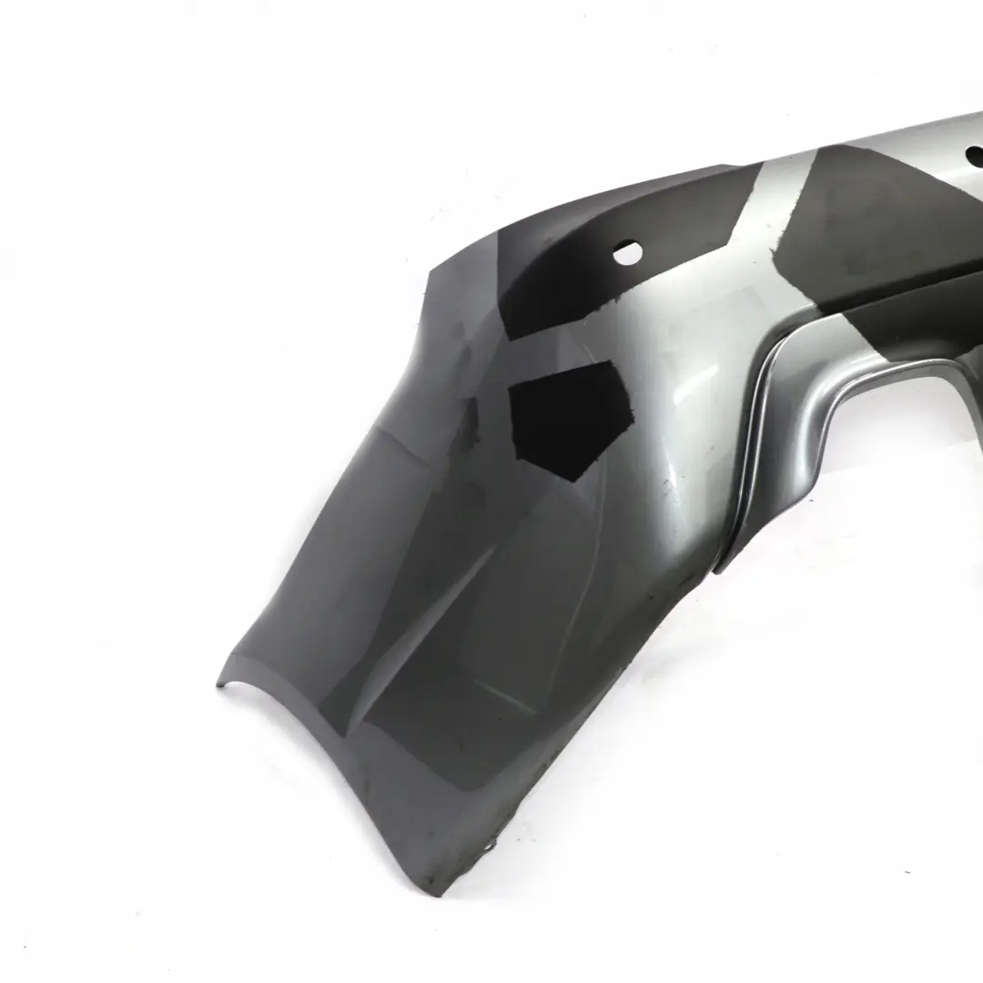 BMW 5 Series E60 M Sport Rear Bumper Panel PDC Spacegrau Grey Metallic - A52 - SKU 0394707-SCG1 - Part number 0394707