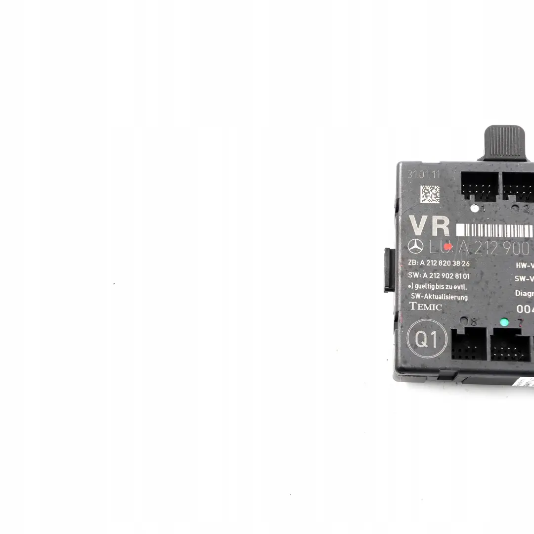 W207 Modulo Unità Di Controllo Porta Anteriore Destra per Mercedes W204 con numero di parte A2129004502 Mercedes W204 W207 Modulo Unità Di Controllo Porta Anteriore Destra - SKU A2129004502 - Numero di parte A2129004502