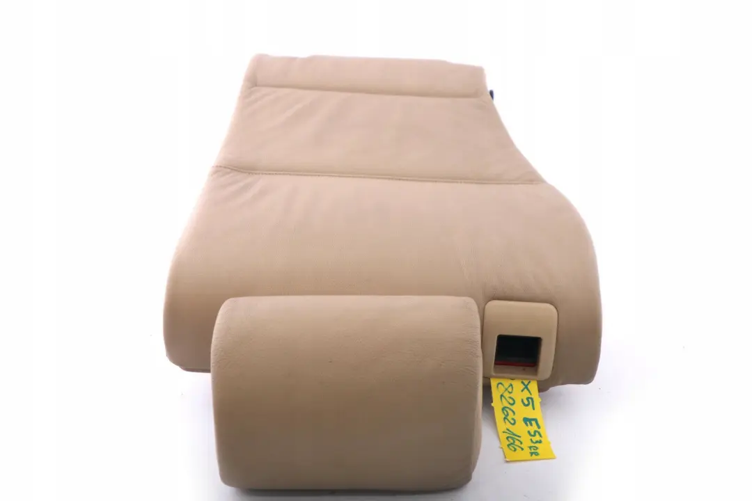 BMW X5 E53 Funda Respaldo Asiento Trasero Cuero Beige Derecha - SKU 8262166 - Número de pieza 8262166