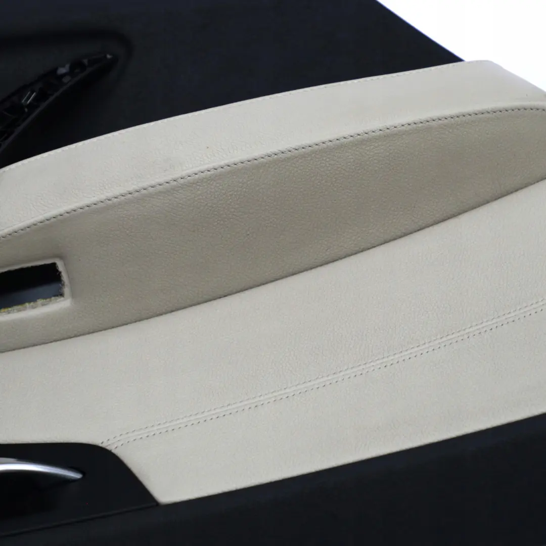 BMW E83 LCI Rear Left Door Card Lining Trim Leather Nevada Oyster - SKU 3453429 - Número de pieza 3453429