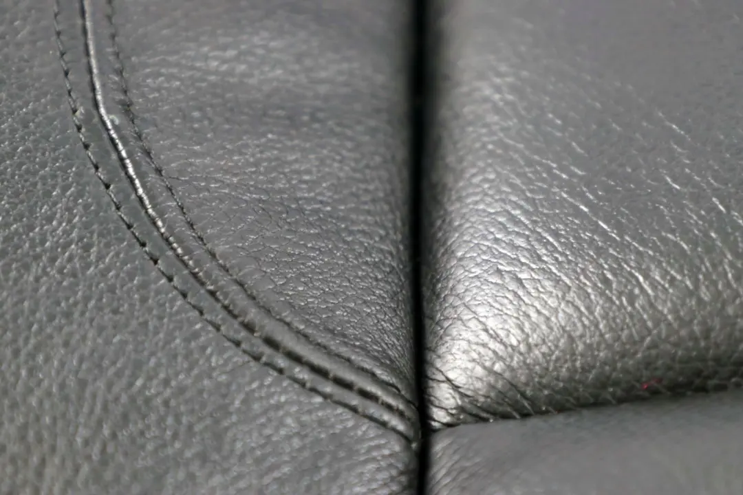 BMW X6 Series E71 Black Leather Rear Right Seat O/S Bench Cover Panel - SKU 9141232 - Part number 9141232