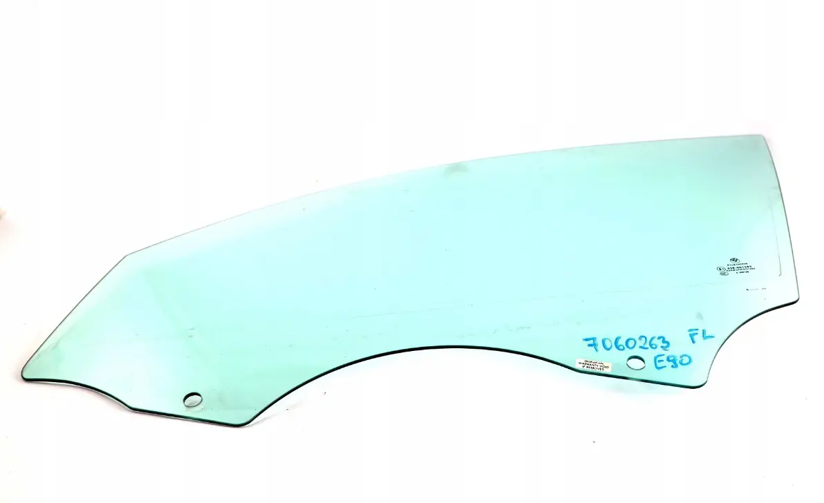 BMW 3 er E90 E91 Türscheibe vorne links Verglasung grün Glas AS2
